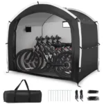 7.2×5.1×6 Ft Outdoor Bike Storage Shed Tent Waterproof Bicycle Shelter for 5 Bikes