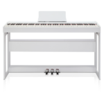 Do Not Sell on Amazon Glarry GDP-104 88 Keys Full Weighted Keyboards Digital Piano with Furniture Stand, Power Adapter, Triple Pedals, Headphone, for All Experience Levels White - Image 19