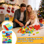 150 PCS Building Blocks Set with Wheels, Learning Toddler Blocks for 3+ Years Old - Image 9