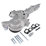 Engine Water Pump Fits for Cadillac Escalade Chevrolet GMC Sierra Silverado 1500 2015-2020 Silver 1Pc - Image 4