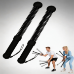Foldable Adjustable Dumbbell Bench with 2 Resistance Bands - Multi-Purpose Home Gym Equipment for Strength Training & Fitness - Image 6