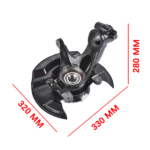 Front Left Side Steering Knuckle & Hub Bearing Assembly Replacement for Honda CR-V 2017-2023 44600TLAA00 45255TLAA01 - Image 8