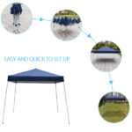 8*8ft Portable Home Use Waterproof Folding Tent Blue - Image 91