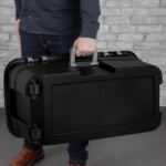 (2 pack)22 Gallon Large Wheeled , Heavy Duty Plastic Storage Trunk Container, Lockable with Wheels and Handle, Black (Shipment from Walmart) - Image 6