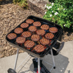 17.5 Inch Charcoal Grill with Wheels and Adjustable Dampers - Image 4