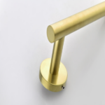 Toilet Paper Holder for Bathroom 2 Pack Tissue Holder Dispenser SUS304 Stainless Steel Toilet Roll Holder Wall Mount Brushed Gold - Image 7
