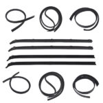 10x Door Window Weatherstrip Seal Kit for Dodge Truck Ram charger Plymouth D150 D250 D350 1980-1993 - Image 3