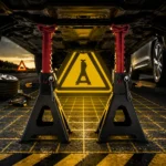 2 Ton Jack Stands Pair, Heavy‑Duty Adjustable Steel Car Jack Stands with Locking Pin, Safety Support for Auto Repair, Tire Change & Vehicle Maintenance - Image 8