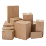 50pcs 8.7 "x 4.3" x 1 "(22x11x2.5cm) thickness 1.8mm aircraft box corrugated cardboard box kraft paper color - Image 2