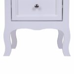 Oid Code 48714449/34800355 2pcs Country Style Two-Tier Night Tables Large Size White - Image 26