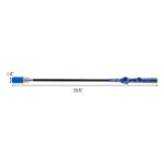 Portable Fiberglass Golf Swing Stick, Improve Grip & Shot Accuracy Golf Warm-Up Tool for Beginners & Pros-Blue - Image 3