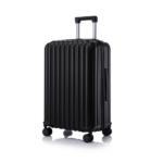 20"/24"/28" 3 pcs/set in ABS Spinner Wheel Luggage, Carry on Suitcase, with Cup Holder & USB Port & Phone Holder (Black) - Image 4