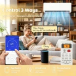 115V WIFI Enabled Inverter Mini Split Air Conditioner, AC Unit Cools up to 750 Sq.Ft - Image 6