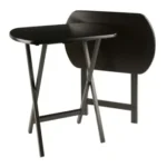 Square Seat Bar Stool, Walnut Finish (Shipment from Walmart) - Image 18