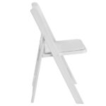 Replacement 15868578 4 Pack Folding Chairs, Resin Chairs with Padded Seat, Comfortable Event Chairs Indoor Outdoor for Home Event Party Picnic School Wedding, White - Image 14