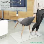 PVC Dull Polish Chair Mat Protection Floor Mat 90x120x0.2cm Rectangular - Image 6