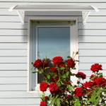 Same Code 28466374 HT-100 x 80 Household Application Door & Window Rain Cover Eaves Brown Board & White Holder - Image 27