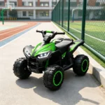 Green 12V Electric Kids ATV – 4 Wheeler Ride On, Dual Motors, High Low Speed, Music & Headlights, 3.7 MPH Top Speed - Image 6