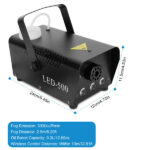 400W Fog Machine RGB LED Party Club DJ Fogger Rapid Heating Remote Control Wedding Stage Smoke Machine - Image 10