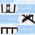The Wooden Dog Fence Walnut - Image 13