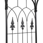 Flat Roof Wrought Iron Arches Plant Climbing Frame - Image 29