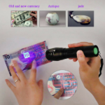 2 IN 1 LED Flashlight UV + white Zoomable LED Flashlight Detection Lamp(US Logistics only For USPS.TK/TMEU only For self-pickup) - Image 8