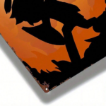 CIFbuy Halloween Link Silhouette Metal Sign 8x12 Inch, Sturdy 2D Flat Plaque, Spooky Wall Decor For Bedroom Bar Home Party, Single Piec TikTok, TikTok, e, Self-pickup Logiopics - Image 5