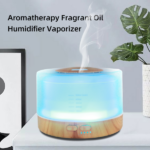 500ml Aromatherapy Essential Oil Diffuser Set with 6 Therapeutic Oils, 7 Color Changing LED Lights, Ultrasonic Cool Mist, Auto Shut-Off, Quiet Operation Perfect for Home, Bedroom, Yoga - Image 7