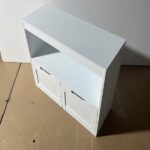 Book Organizer, toy Storage Cabinet Organizer, White - Image 15