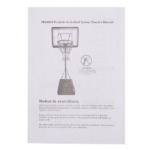 Same Model Code: 13290080 HY-B064S Portable Movable Swimming Pool PVC Transparent Backboard Basketball Stand (Basket Adjustment Height 1.15m-1.35m) Maximum Applicable For 7 # Ball - Image 14