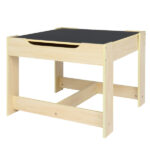 Children's Wooden Table And Chair Set With Two Storage Bags (One Table And Two Chairs) - Image 15