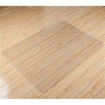 PVC Dull Polish Chair Mat Protection Floor Mat 90x120x0.2cm Rectangular - Image 4