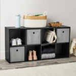 8 Cube Storage Organizer, Black (Shipment from Walmart) - Image 5
