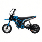 Blue 24V 350W Electric Dirt Bike - Twist Grip Throttle up to 15 MPH Ideal for Ages 13+ with Adult Supervision Required - Image 2