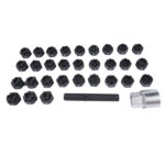32Pcs Wheel Lock Lug Nut Master Key Set Removal Socket Tool Kit Fit for Mercedes-Benz - Image 3
