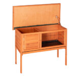 36" Single Deck Waterproof Wooden Chicken Coop Hen House Pet Animal Poultry Cage Rabbit Hutch Natura - Image 10