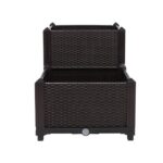 2Pcs Free Splicing Injection Planting Box Brown - Image 10