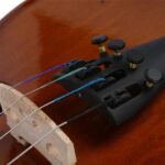New 1/2 Acoustic Violin Case Bow Rosin Natural - Image 16