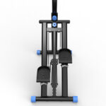 Stair Stepper with resistance Home-Upgrade Vertical Climber Workout Machine for Full-Body Exercise Climber Fitness Equipment with Stable Frame Adjustable Handlebar-Black Blue-No support Self-pick up - Image 7