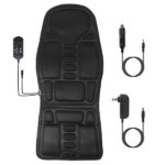 Back Massager Cushion Electric Massage Car Seat Cushion Chair Pad w/ Heating Function 8 Vibration Modes 3 Intensity Levels - Image 5