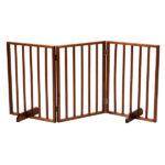 The Wooden Dog Fence Brown - Image 3