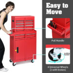 Repair tool cart Red