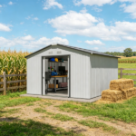 Outdoor Garden Storage Shed Tool House - Image 6