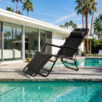 Portable Dual Purposes Extendable Folding Reclining Chair Black - Image 11