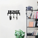 CIFbuy Vintage Black Metal Wall Hooks Set Multifunctional Wall Rack Home Storage Decor(TikTok, temu pick-up service) - Image 6