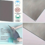 CIFbuy Weatherproof Metal Private Property Sign Towed Away Immediately (TikTok, temu pick-up service) - Image 7