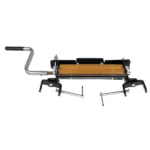 Clothes Hand Crank Wringer Fit for Portable Washer Extract Moisture from Towels - Yellow & Black - Image 4