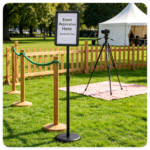 Adjustable Floor Standing Sign Holder, 8.5"x11" Front Loading Snap Frame with 360° Rotatable Frame, Water/Sand Fillable Weighted Base for Retail Restaurant Hotel - Black - Image 9