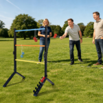 Steel Ladder Toss Game Set, 2 Pack Ladder Ball Rack with 6 Bolas, Assembly-Free Ladder Toss Includes Scorekeeper - Image 6