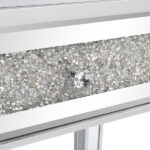 106*38*76cm Modern Mirror Two-Pump Computer Table Silver - Image 15